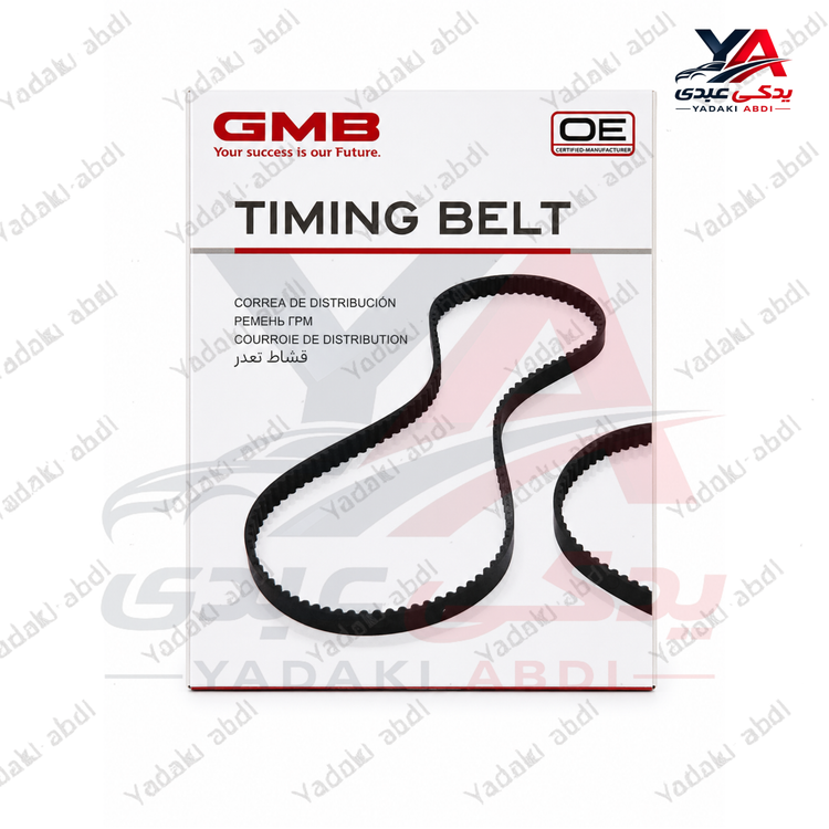 تسمه تایم GMB ساخت کشور ژاپن مخصوص موتورهایXU7 (دندانه 114) 405,پژو پارس،و…